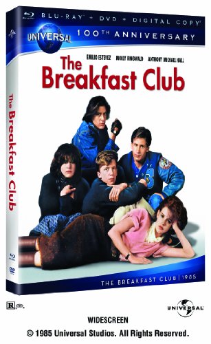 THE BREAKFAST CLUB (1985)    [BLU-RAY + DVD + DIGITAL COPY] (BILINGUAL)
