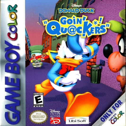 DONALD DUCK: GOIN' QUACKERS  - GBC