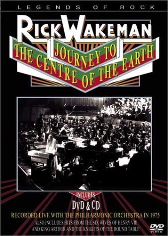 RICK WAKEMAN - JOURNEY TO THE CENTRE OF THE EARTH (DVD / CD)