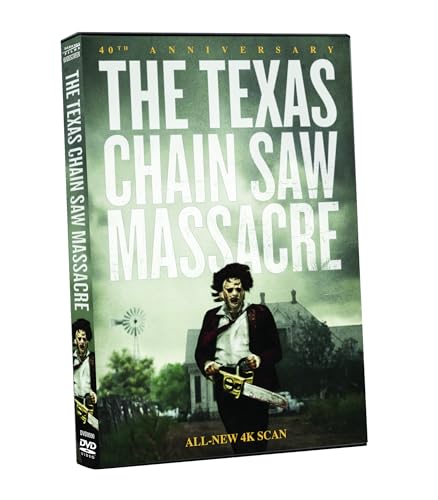 TEXAS CHAINSAW MASSACRE - DVD-1974-TOBE HOOPER-40TH ANNIVERSARY