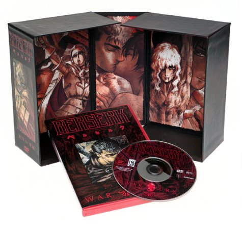 BERSERK - BOX OF WAR (EPISODES 1-5 WITH COLLECTORS CASE)