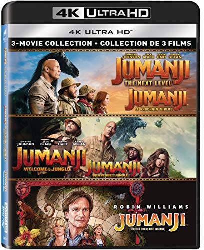 JUMANJI/JUMANJI: WELCOME TO THE JUNGLE/J - BLU-4K TRIPLE FEATURE