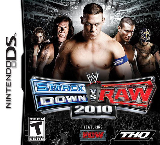 WWE SMACKDOWN VS RAW 2010  - DS