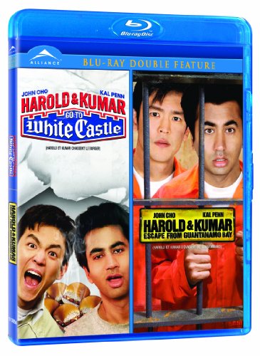 HAROLD & KUMAR: UNRATED DOUBLE FEATURE (HAROLD & KUMAR GO TO WHITE CASTLE / HAROLD & KUMAR ESCAPE FROM GUANTANAMO BAY) [BLU-RAY]