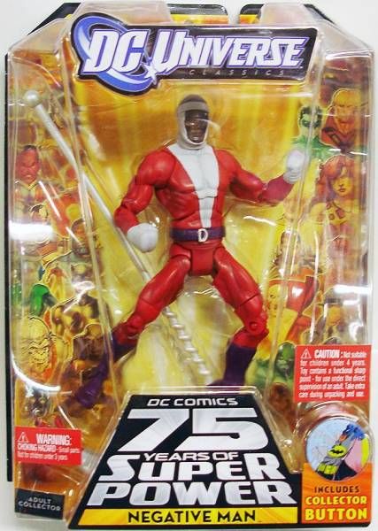 DC UNIVERSE: NEGATIVE MAN - MATTEL-2009-W13 F#1