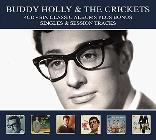HOLLY, BUDDY & THE CRICKETS - 6 CLASSIC ALBUMS (4 CDS)