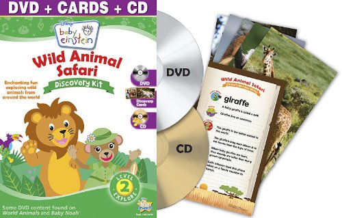 BABY EINSTEIN WILD ANIMAL SAFARI DISCOVERY KIT (BILINGUAL)