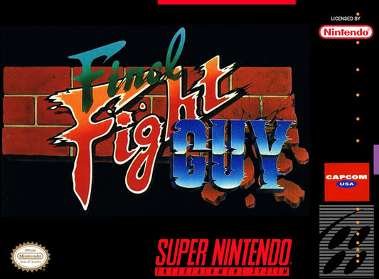 FINAL FIGHT GUY  - SNES
