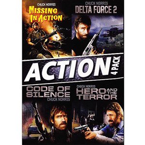 MISSING IN ACTION/DELTA FORCE 2/CODE OF - DVD-4 CHUCK NORRIS FILMS