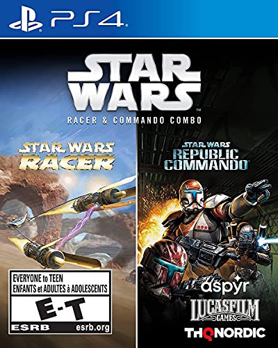 STAR WARS RACER & COMMANDO COMBO PACK PLAYSTATION 4