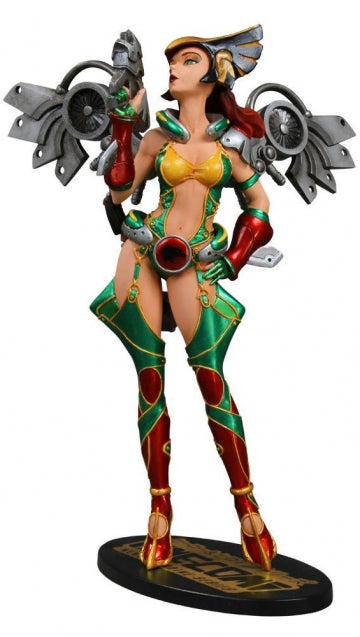 HAWKGIRL V2 (PVC FIGURES) - DC COLLECTIBLES-AME-COMI (DAMAGED BOX)