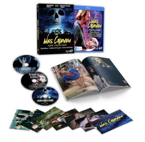 WES CRAVEN COLLECTION (DEADLY BLESSING / THE SERPENT AND THE RAINBOW / THE PEOPLE UNDER THE STAIRS) (LENTICULAR EDITION + BOOKLE [REGION B] [BLU-RAY]