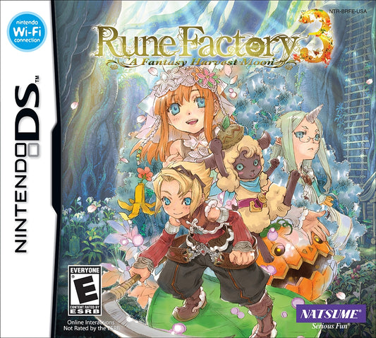 RUNE FACTORY 3: A FANTASY HARVEST (CARTR  - DS