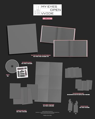 MEOVV - MEOVV 1ST EP ALBUM MY EYES OPEN VVIDE [GRILL VER.] (CD)