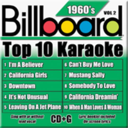 KARAOKE - BILLBOARD TOP 10 KARAOKE: 1960S V2