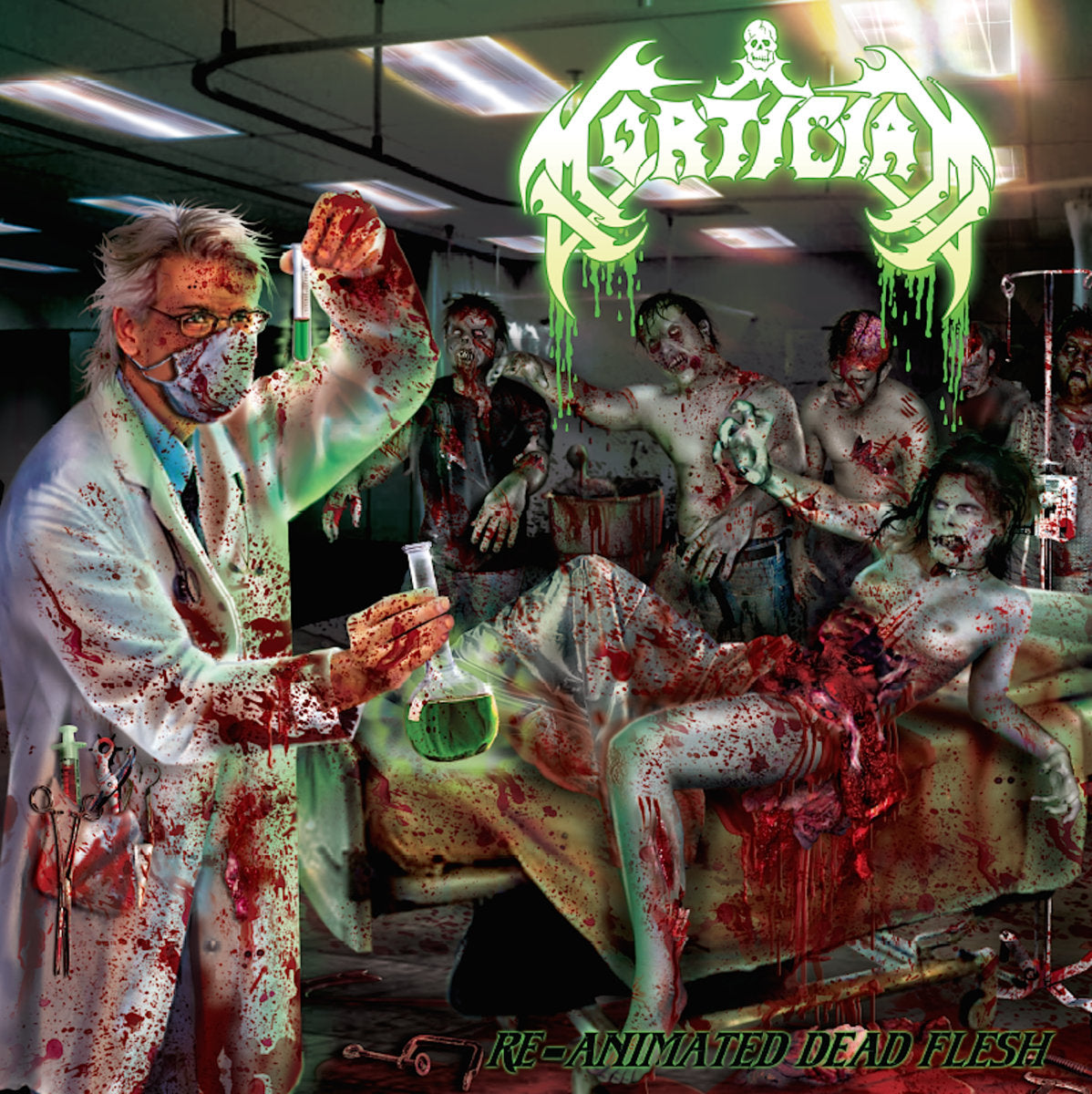 MORTICIAN  - RE-ANIMATED DEAD FLESH