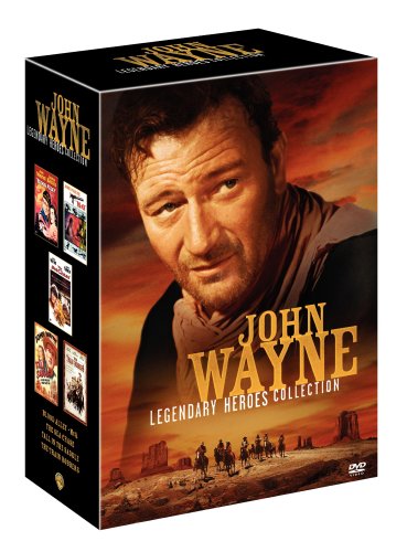 JOHN WAYNE LEGENDARY HEROES COLLECTION (BLOOD ALLEY / MCQ / THE SEA CHASE / TALL IN THE SADDLE / THE TRAIN ROBBERS) (SOUS-TITRES FRANAIS)