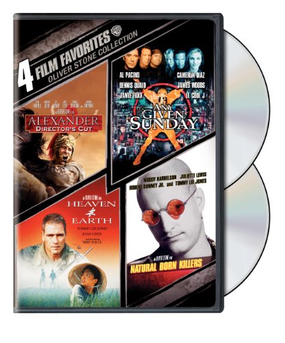 4 FILM FAVORITES: OLIVER STONE COLLECTION (ALEXANDER: DIRECTOR'S CUT / ANY GIVEN SUNDAY / HEAVEN AND EARTH / NATURAL BORN KILLERS)