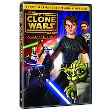 STAR WARS: THE CLONE WARS: A GALAXY DIVIDED DVD