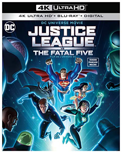 JUSTICE LEAGUE: FATAL FIVE (UHD/ BD) [BLU-RAY]