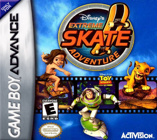 DISNEY'S EXTREME SKATE ADVENTURE  - GBA