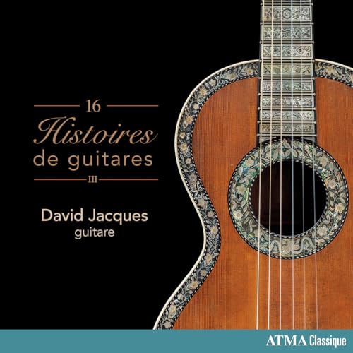 DAVID JACQUES - 16 HISTOIRES DE GUITARES (CD)