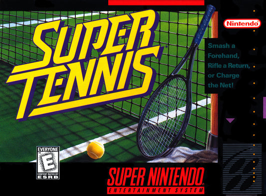 SUPER TENNIS  - SNES (W/BOX)