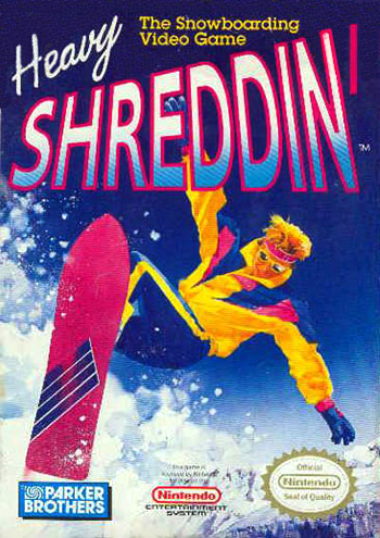 HEAVY SHREDDIN'  - NES (W/BOX)