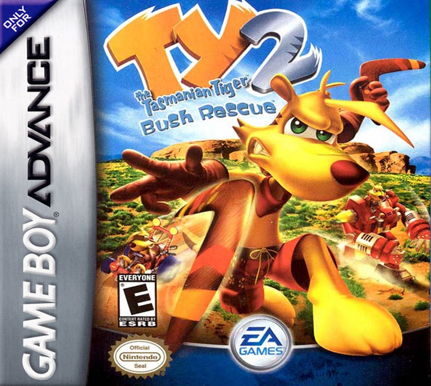 TY THE TASMANIAN TIGER 2: BUSH RESCUE  - GBA