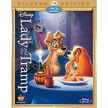 LADY AND THE TRAMP DIAMOND EDITION 3-DISC BLU-RAY COMBO PACK