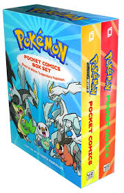 POKEMON X/Y, BLACK & WHITE, LEGENDARY POKEMON - POCKET COMICS-SET OF 3