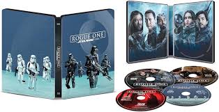 ROGUE ONE: A STAR WARS STORY  - BLU-3D-INC. BLU & DVD COPY-STEELBOOK
