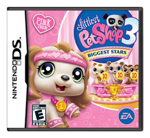 LITTLEST PET SHOP 3 BIGGEST STARS PINK TEAM - NINTENDO DS STANDARD EDITION