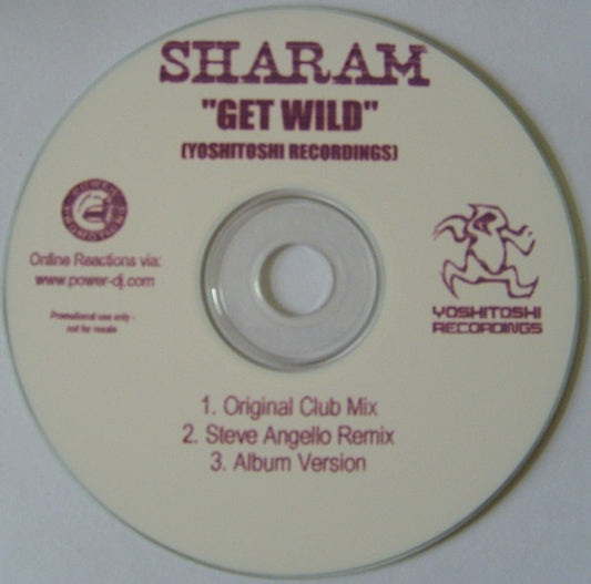 SHARAM  - GET WILD