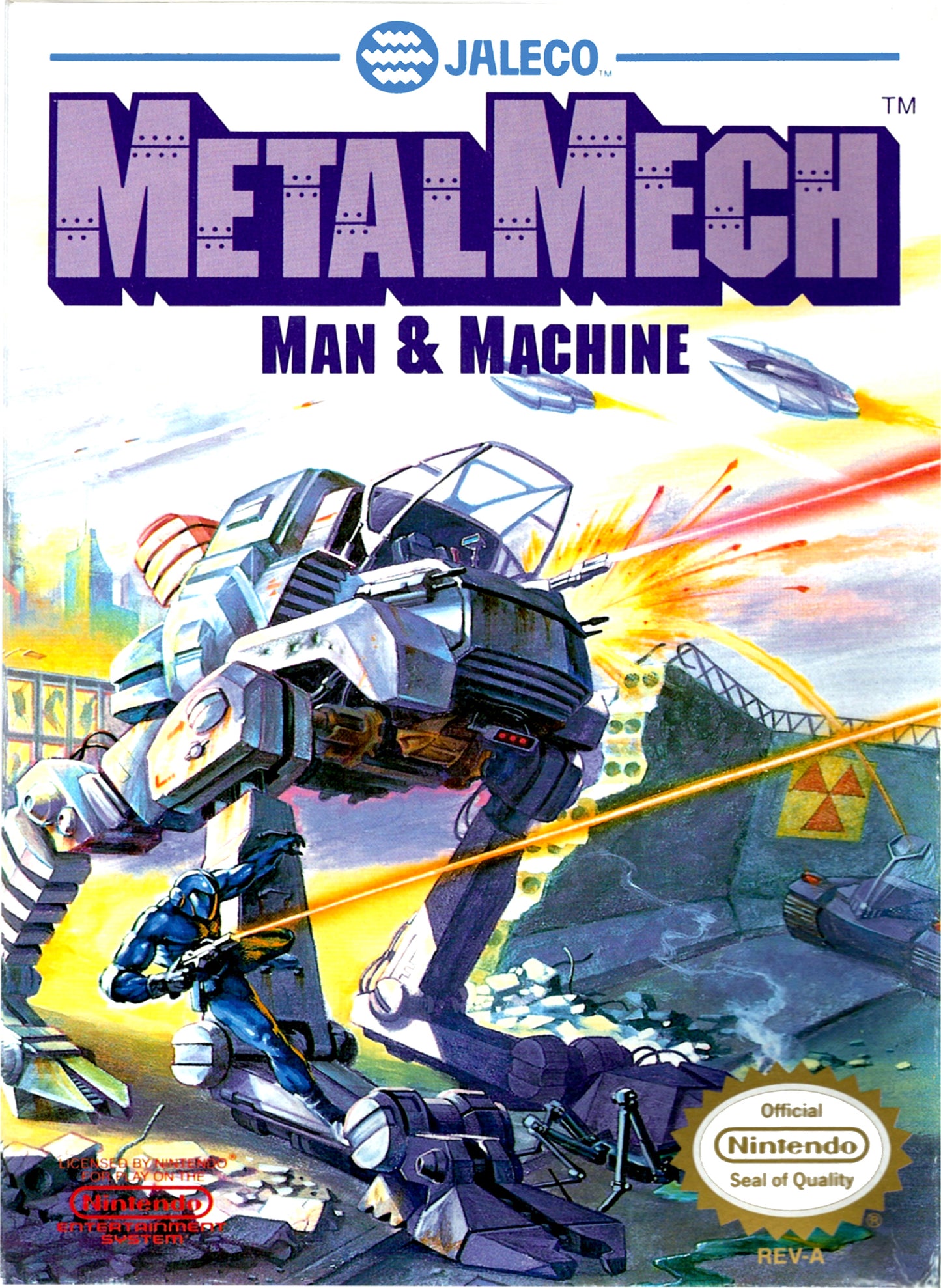 METAL MECH  - NES (W/BOX & MANUAL)