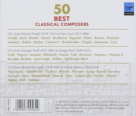 VARIOUS  - 50 BEST CLASSICAL COMPOSERS