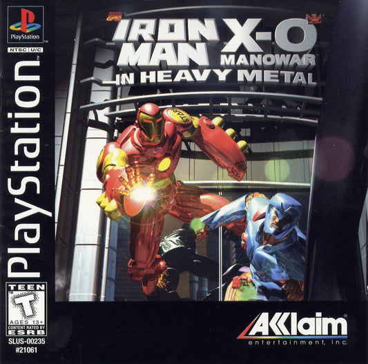 IRON MAN X-O MANOWAR IN HEAVY METAL  - PS1