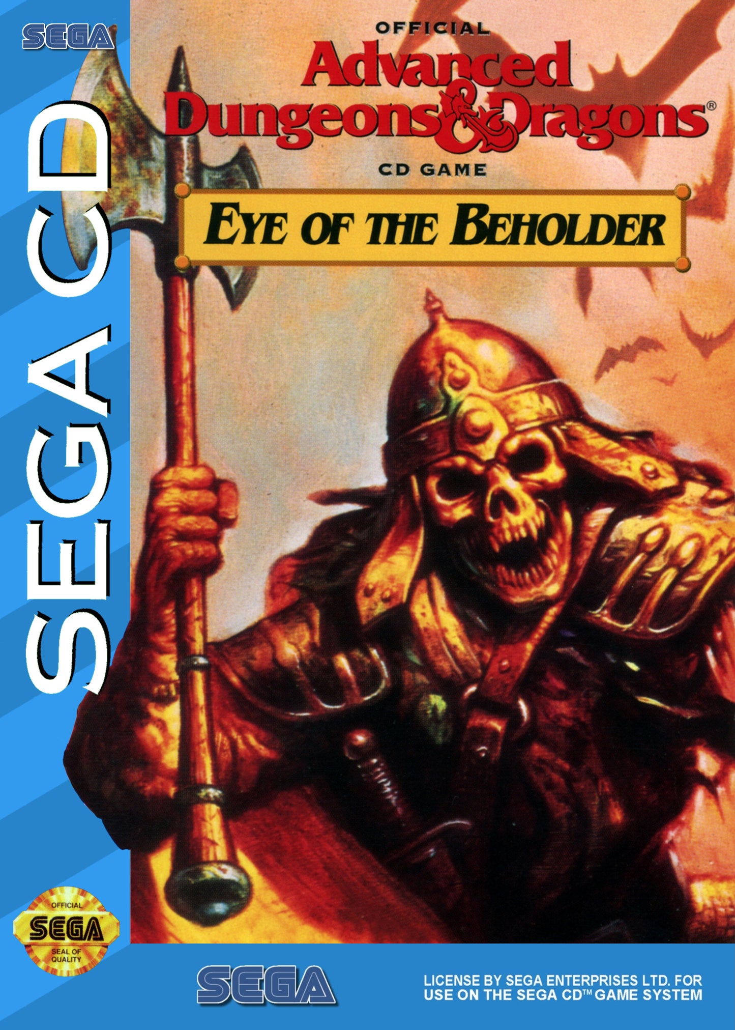 ADVANCED DUNGEONS & DRAGONS: EYE OF THE  - SEGACD