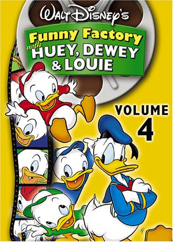 WALT DISNEY'S FUNNY FACTORY WITH HUEY, DEWEY AND LOUIE, VOL. 4