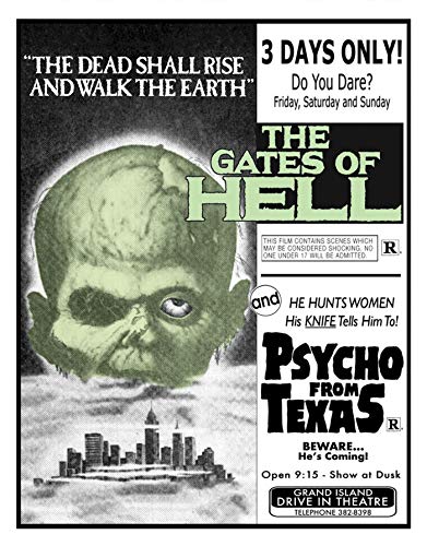 GATES OF HELL/PSYCHO FROM TEXAS  - BLU-DOUBLE FEATURE