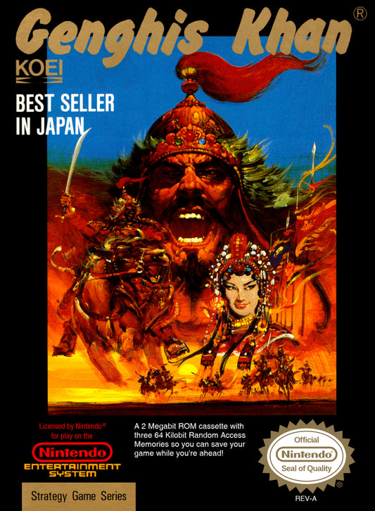 GENGHIS KHAN  - NES
