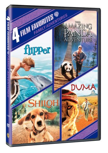 FAMILY ADVENTURES: 4 FILM FAVORITES - FLIPPER / AMAZING PANDA ADVENTURE / SHILOH / DUMA
