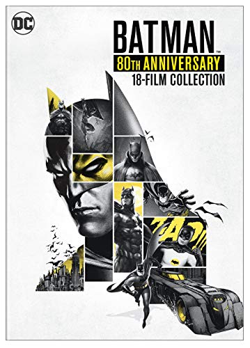 BATMAN 80TH ANNIVERSARY COLLECTION (DVD)