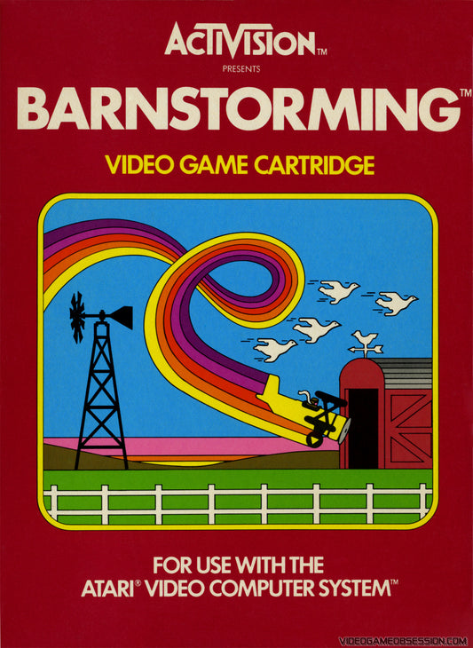 BARNSTORMING  - ATARI2600