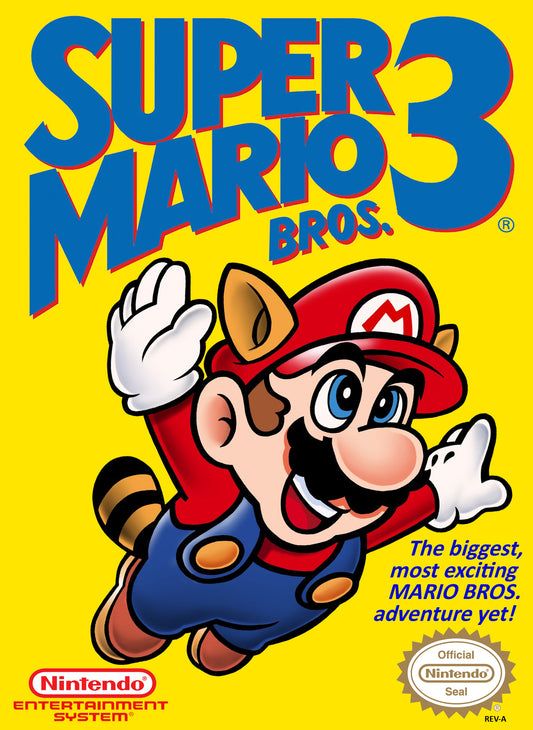 SUPER MARIO BROS.  - NES (W/BOX & MANUAL)