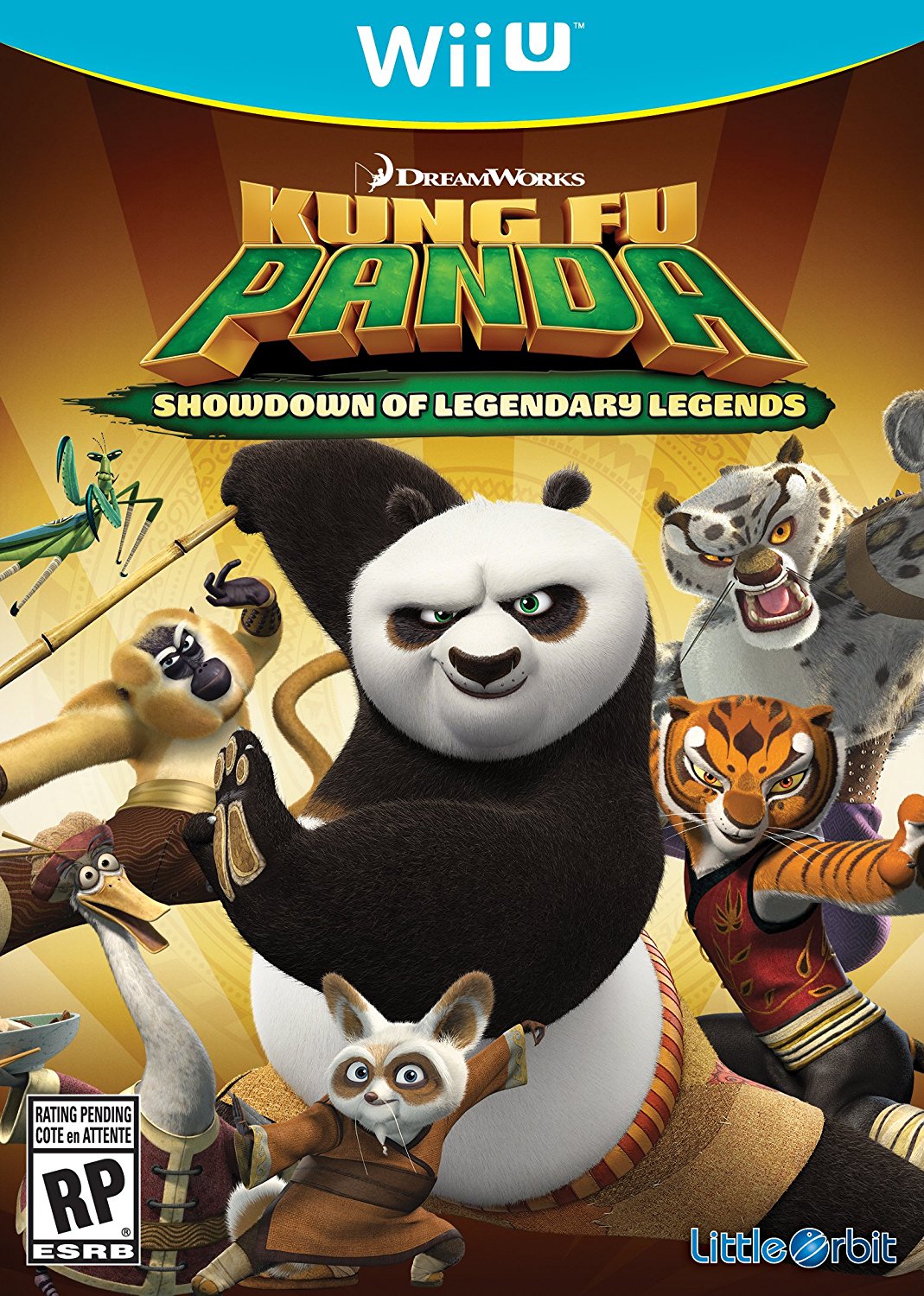 KUNG FU PANDA: SHOWDOWN OF LEGENDARY LEG  - WII U