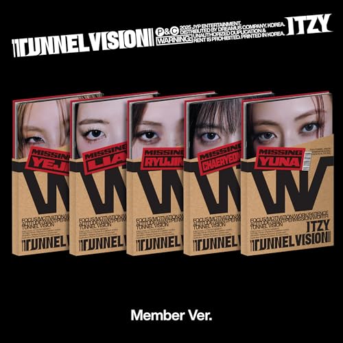 ITZY - TUNNEL VISION (MEMBER VER.) (CD)