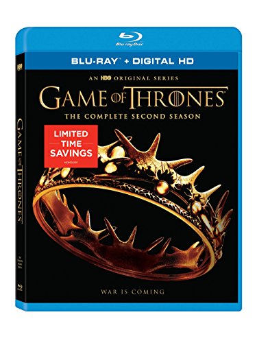 GAME OF THRONES: THE COMPLETE SECOND SEASON [BLU-RAY]