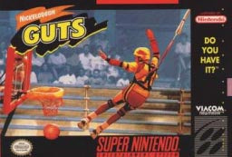 NICKELODEON GUTS  - SNES (W/BOX)