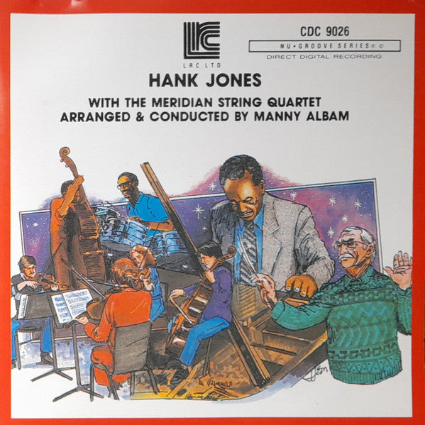 JONES, HANK  - WITH THE MERIDIAN STRING QUARTET